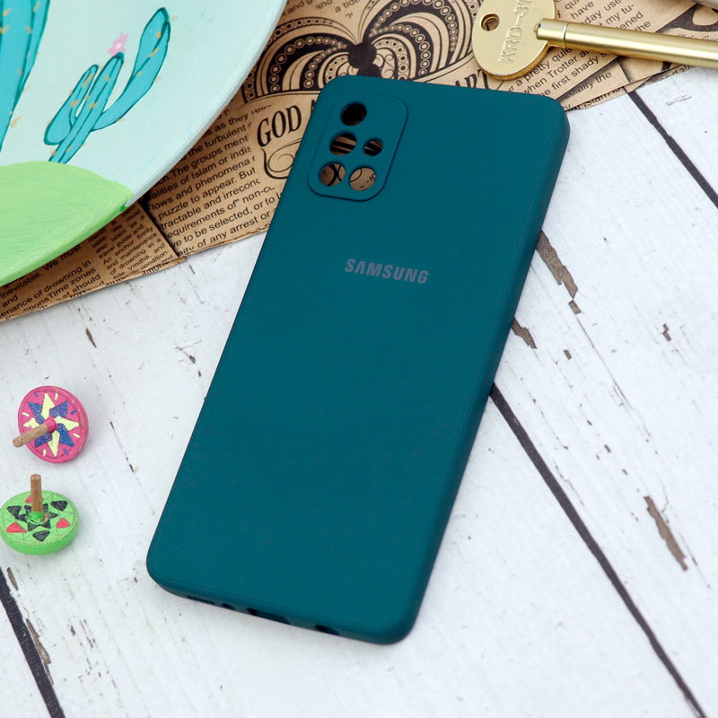 قاب سیلیکونی معمولی محافظ لنزدار Samsung Galaxy A71
