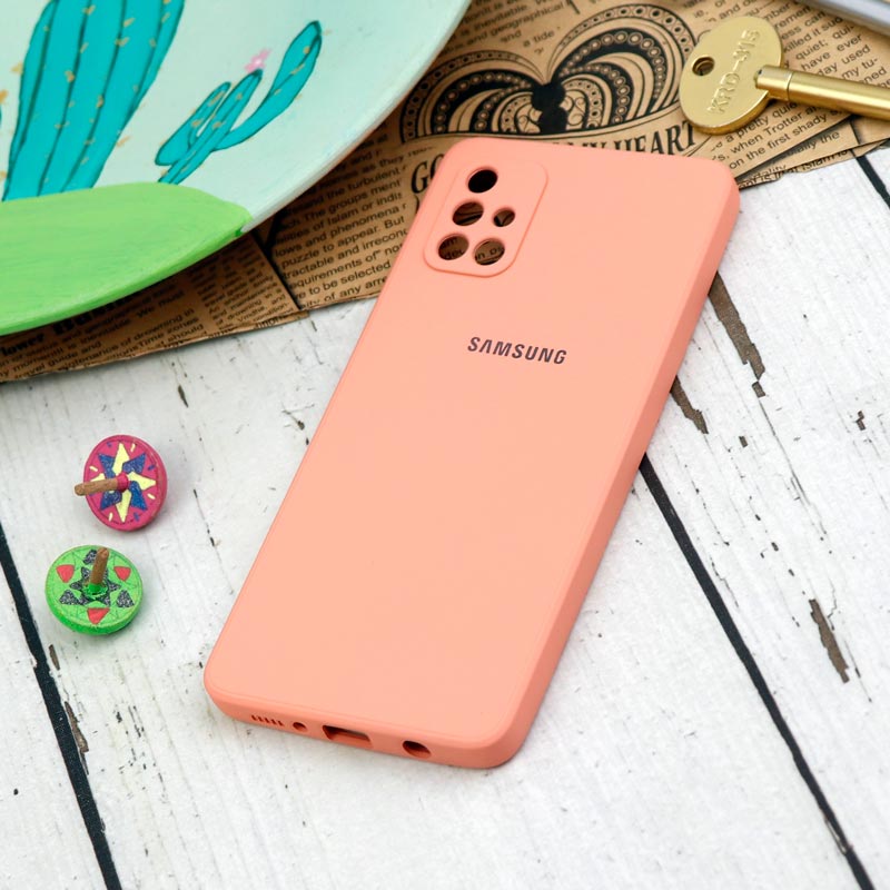 قاب سیلیکونی معمولی محافظ لنزدار Samsung Galaxy A71