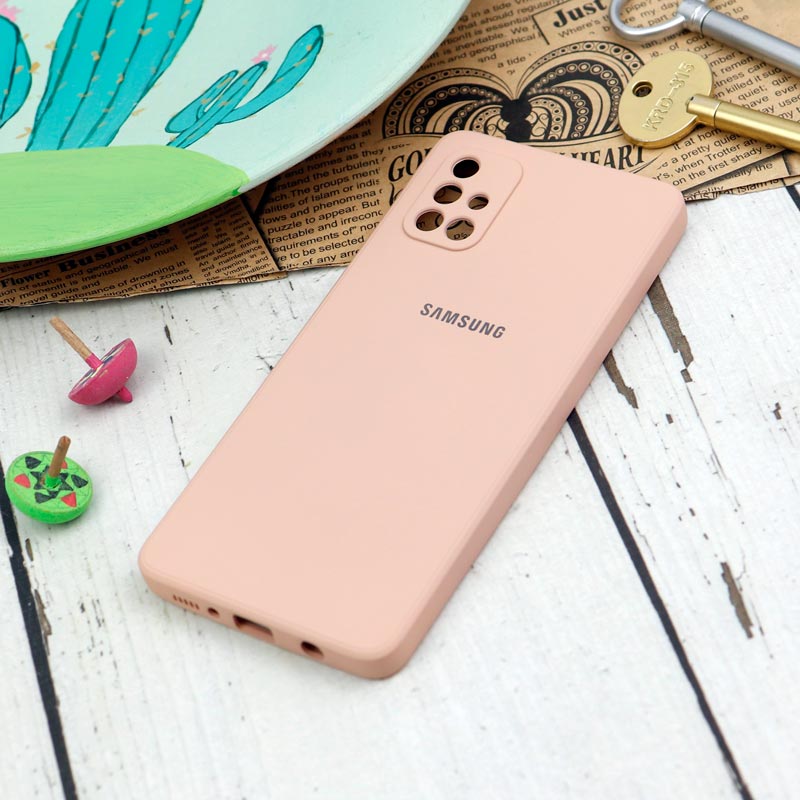 قاب سیلیکونی معمولی محافظ لنزدار Samsung Galaxy A71