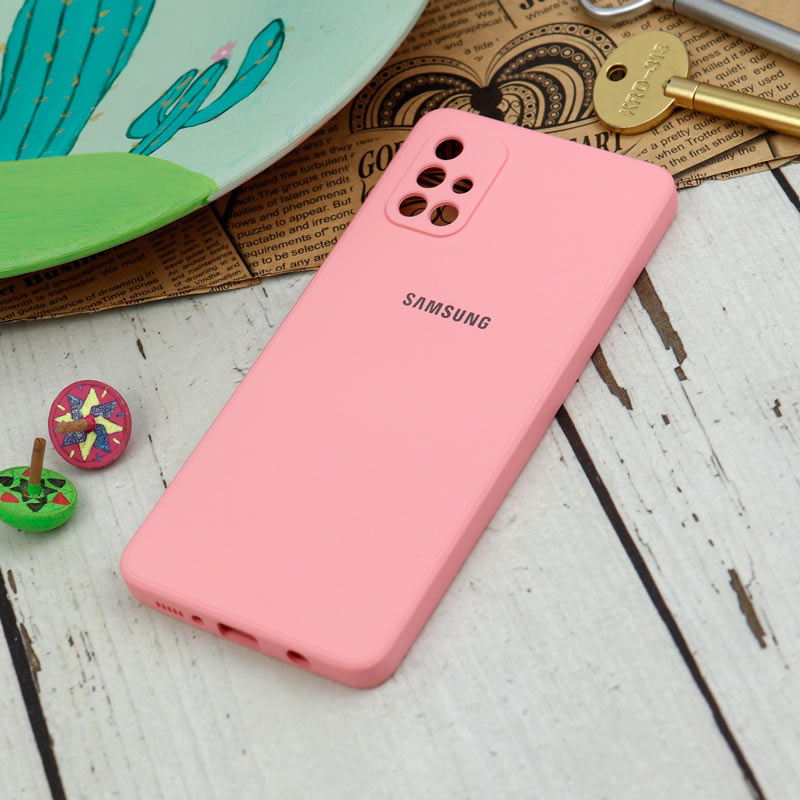 قاب سیلیکونی معمولی محافظ لنزدار Samsung Galaxy A71