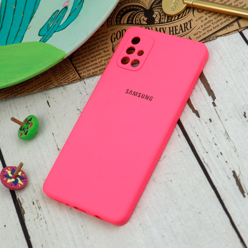قاب سیلیکونی معمولی محافظ لنزدار Samsung Galaxy A71