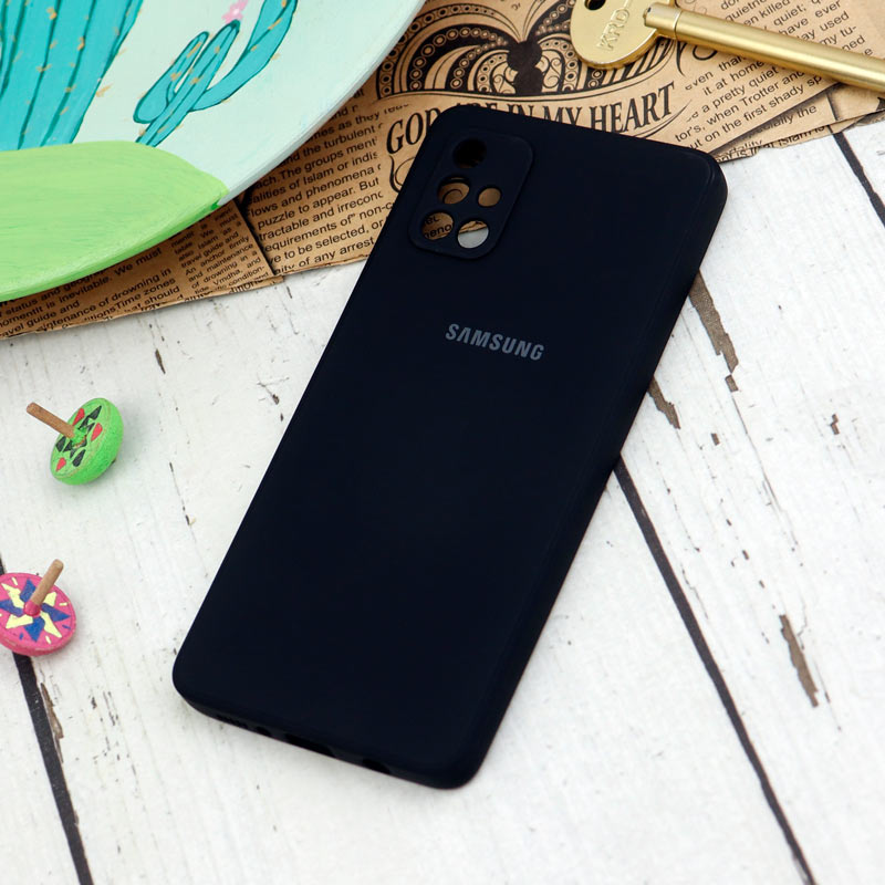 قاب سیلیکونی معمولی محافظ لنزدار Samsung Galaxy A71