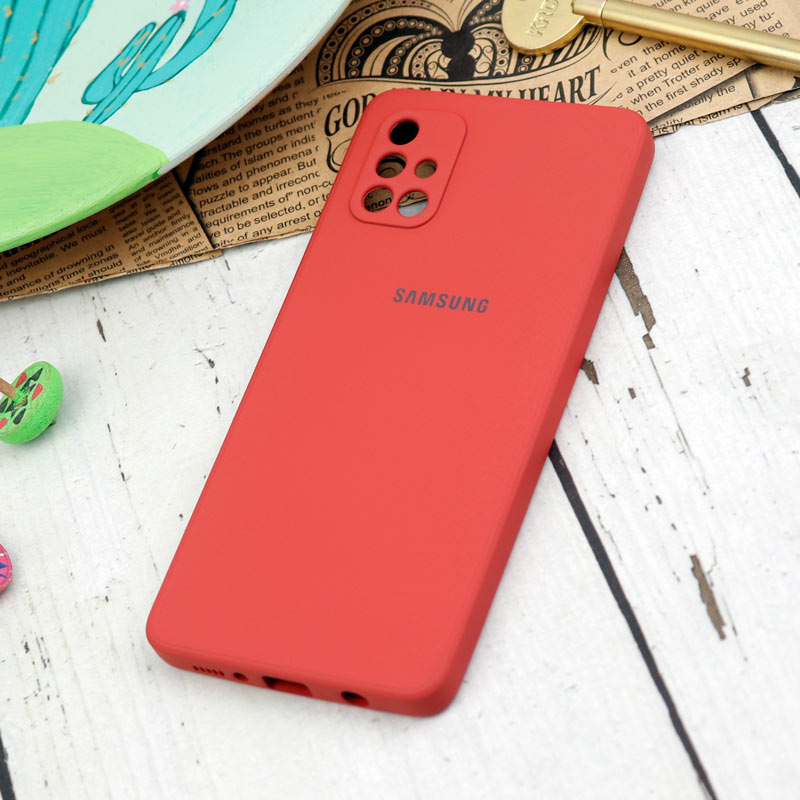 قاب سیلیکونی معمولی محافظ لنزدار Samsung Galaxy A71