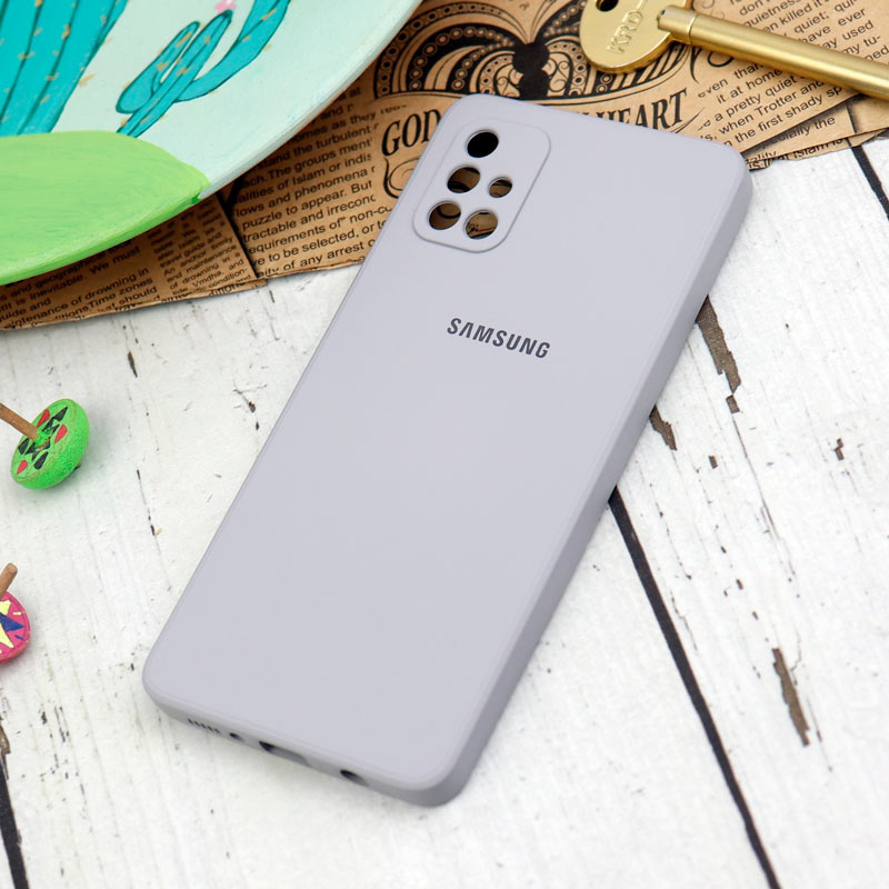 قاب سیلیکونی معمولی محافظ لنزدار Samsung Galaxy A71