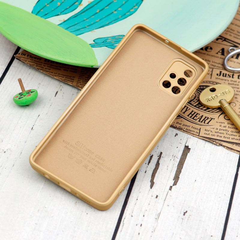 قاب سیلیکونی معمولی محافظ لنزدار Samsung Galaxy A71