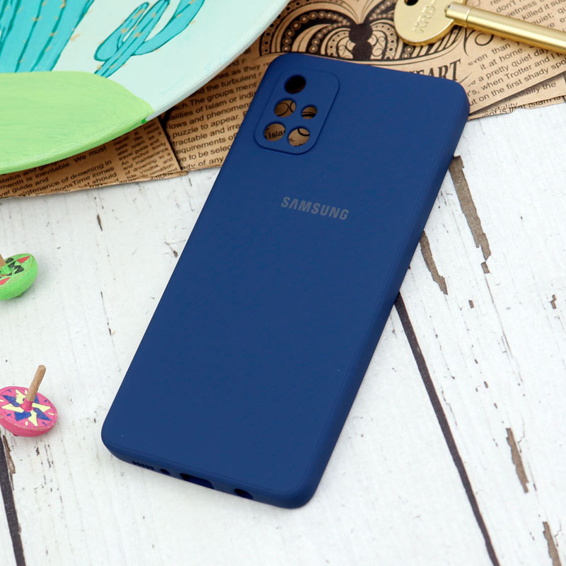 قاب سیلیکونی معمولی محافظ لنزدار Samsung Galaxy A71