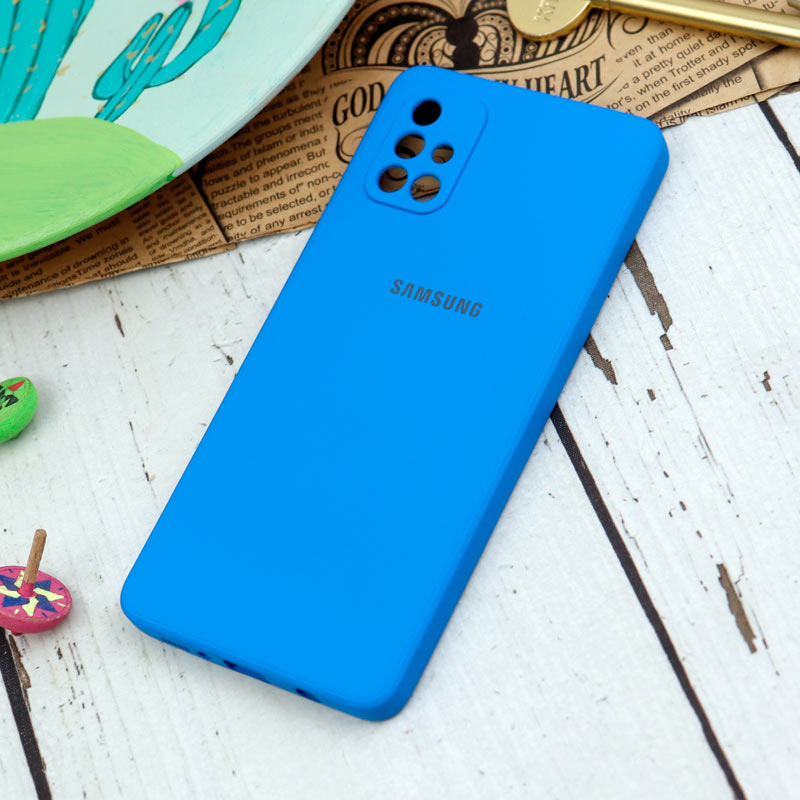 قاب سیلیکونی معمولی محافظ لنزدار Samsung Galaxy A71