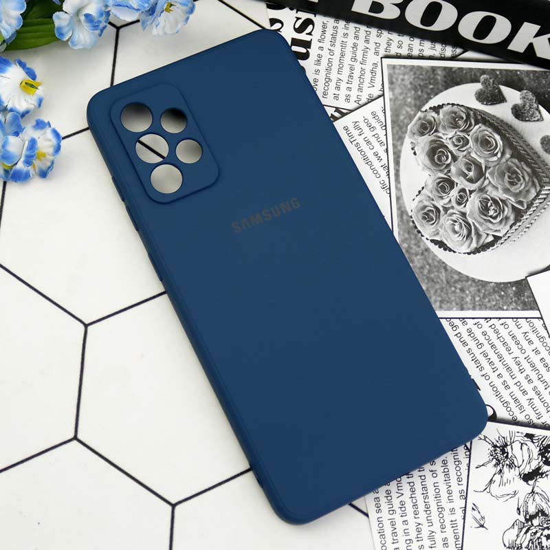 قاب سیلیکونی معمولی محافظ لنزدار Samsung Galaxy A72