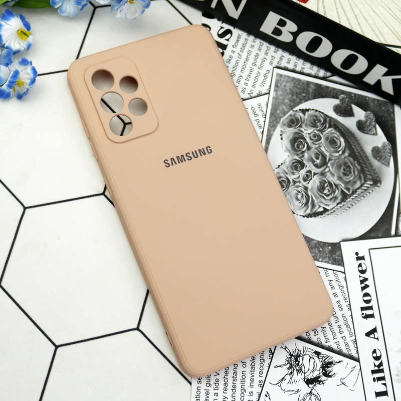 قاب سیلیکونی معمولی محافظ لنزدار Samsung Galaxy A72
