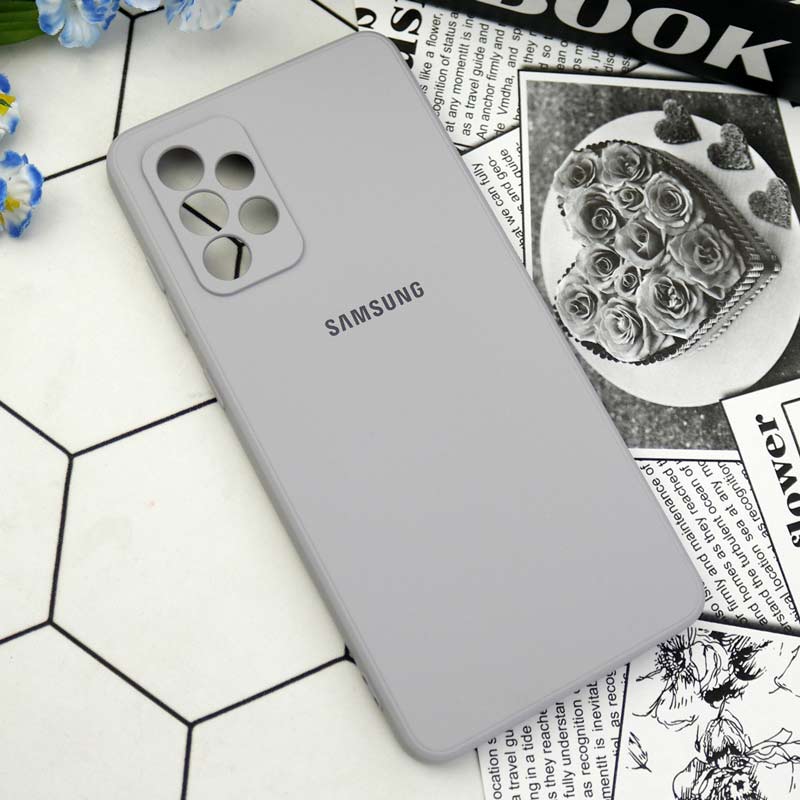 قاب سیلیکونی معمولی محافظ لنزدار Samsung Galaxy A72