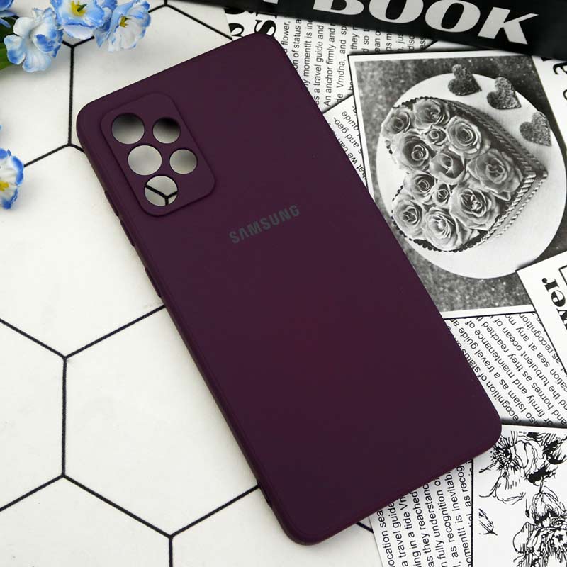قاب سیلیکونی معمولی محافظ لنزدار Samsung Galaxy A72