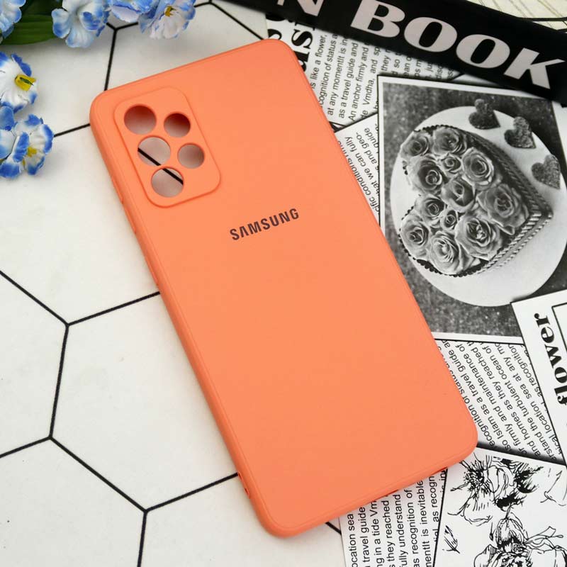 قاب سیلیکونی معمولی محافظ لنزدار Samsung Galaxy A72