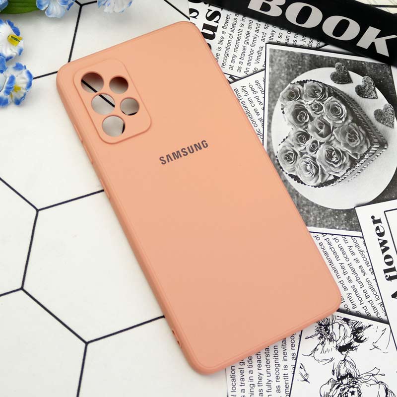 قاب سیلیکونی معمولی محافظ لنزدار Samsung Galaxy A72