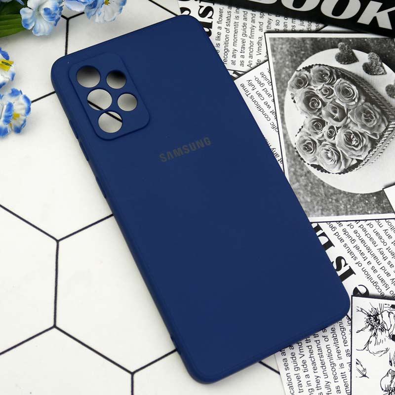 قاب سیلیکونی معمولی محافظ لنزدار Samsung Galaxy A72
