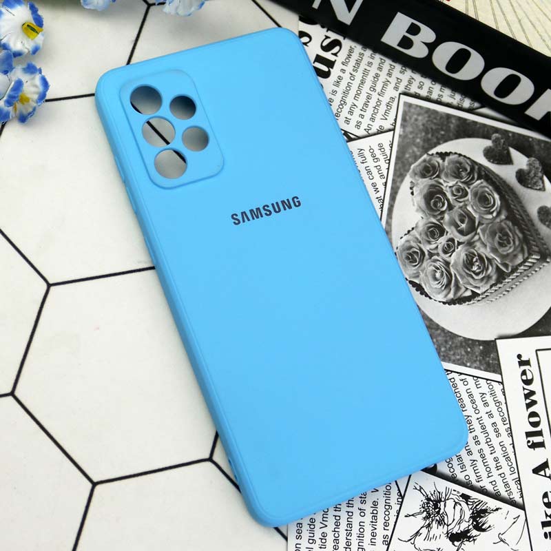 قاب سیلیکونی معمولی محافظ لنزدار Samsung Galaxy A72