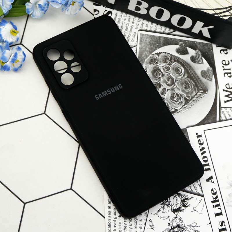 قاب سیلیکونی معمولی محافظ لنزدار Samsung Galaxy A72