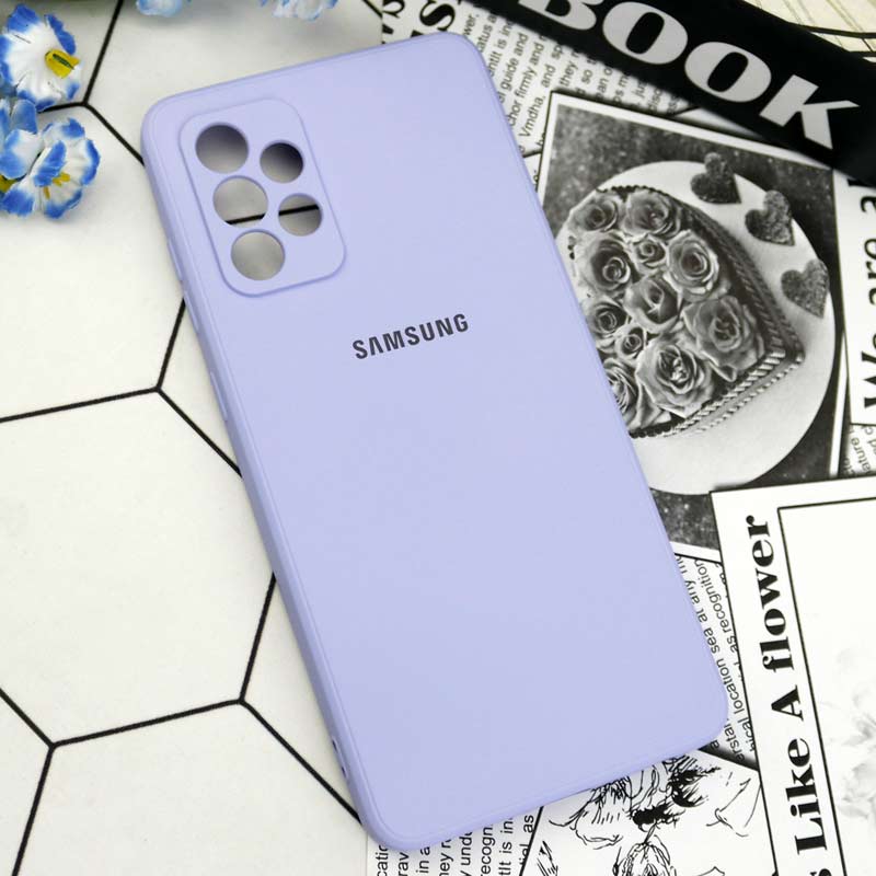 قاب سیلیکونی معمولی محافظ لنزدار Samsung Galaxy A72