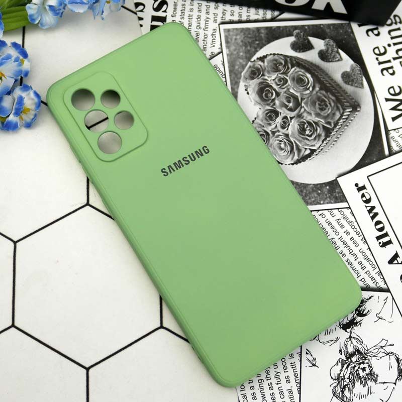 قاب سیلیکونی معمولی محافظ لنزدار Samsung Galaxy A72