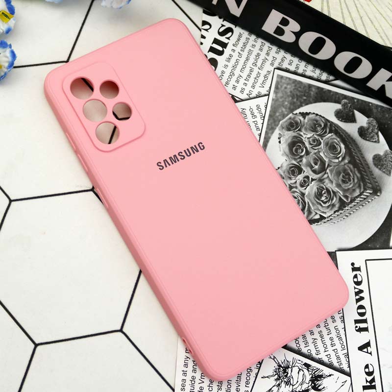 قاب سیلیکونی معمولی محافظ لنزدار Samsung Galaxy A72
