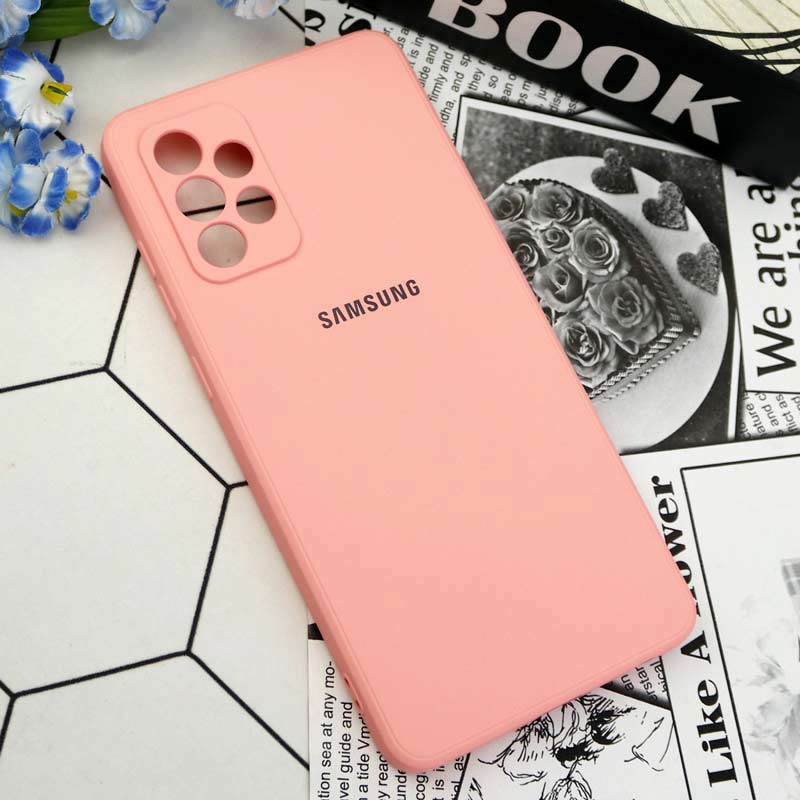 قاب سیلیکونی معمولی محافظ لنزدار Samsung Galaxy A72