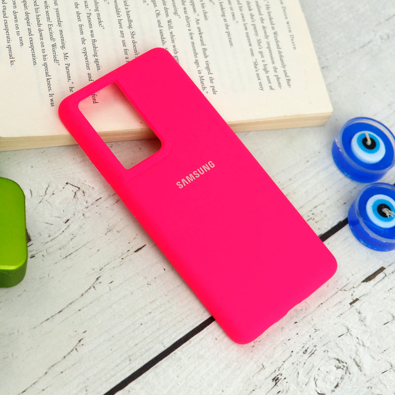 قاب سیلیکونی اصلی زیربسته سامسونگ Galaxy S21 Ultra