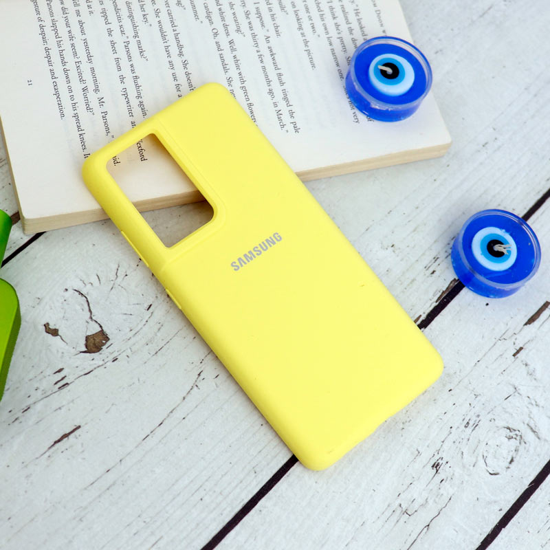 قاب سیلیکونی اصلی زیربسته سامسونگ Galaxy S21 Ultra