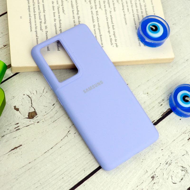 قاب سیلیکونی اصلی زیربسته سامسونگ Galaxy S21 Ultra