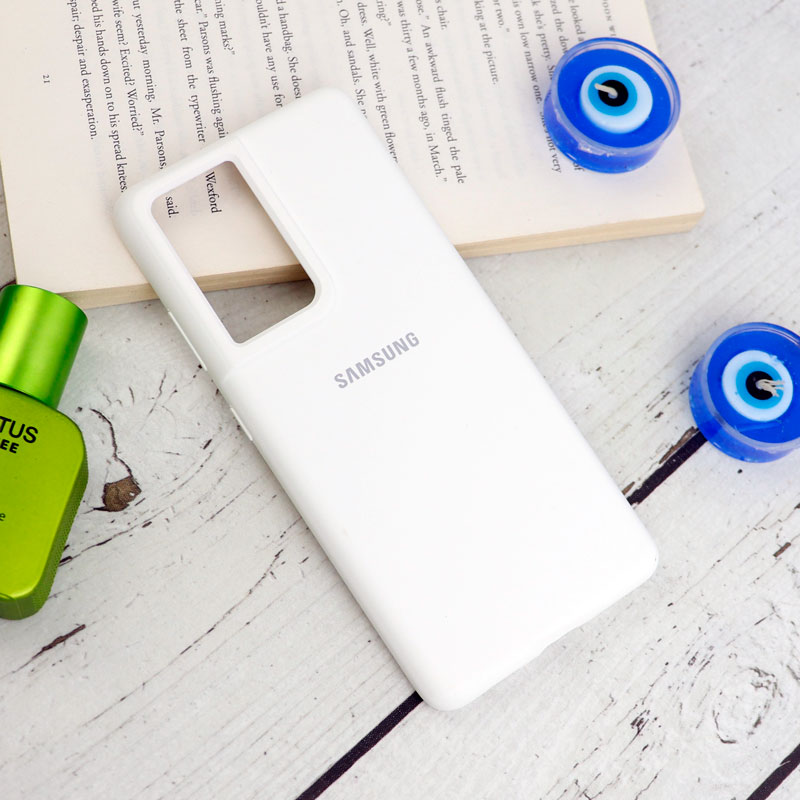 قاب سیلیکونی اصلی زیربسته سامسونگ Galaxy S21 Ultra