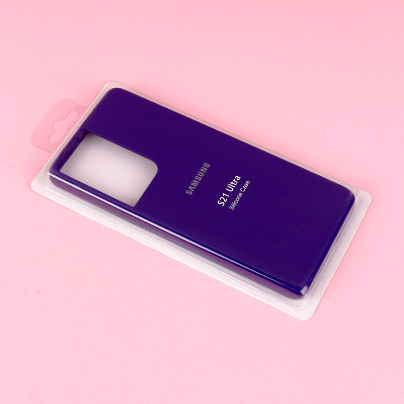 قاب سیلیکونی اصلی زیربسته سامسونگ Galaxy S21 Ultra
