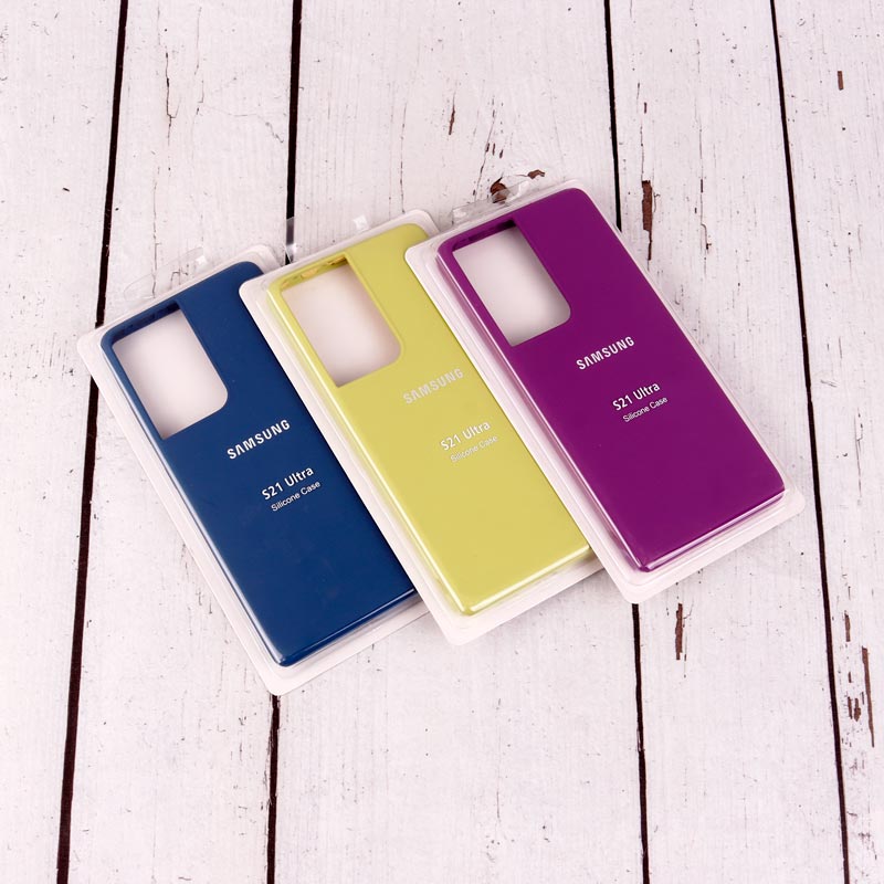قاب سیلیکونی اصلی زیربسته سامسونگ Galaxy S21 Ultra