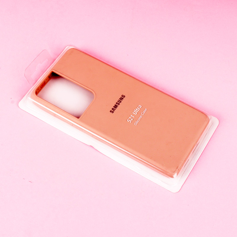قاب سیلیکونی اصلی زیربسته سامسونگ Galaxy S21 Ultra
