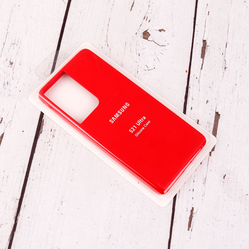 قاب سیلیکونی اصلی زیربسته سامسونگ Galaxy S21 Ultra