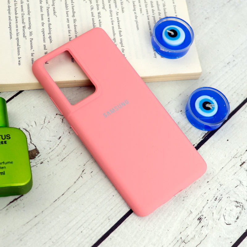قاب سیلیکونی اصلی زیربسته سامسونگ Galaxy S21 Ultra
