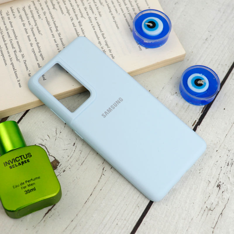 قاب سیلیکونی اصلی زیربسته سامسونگ Galaxy S21 Ultra