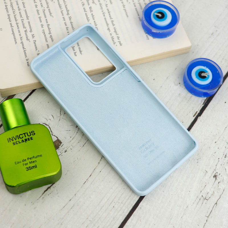 قاب سیلیکونی اصلی زیربسته سامسونگ Galaxy S21 Ultra