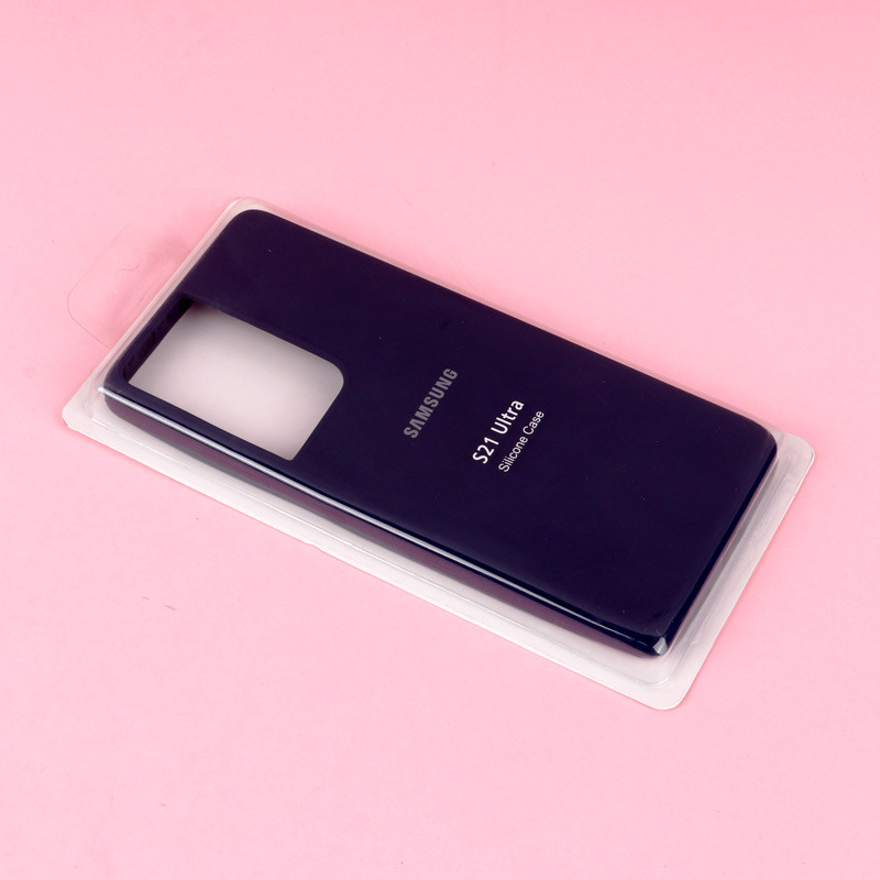 قاب سیلیکونی اصلی زیربسته سامسونگ Galaxy S21 Ultra