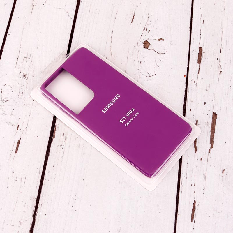 قاب سیلیکونی اصلی زیربسته سامسونگ Galaxy S21 Ultra