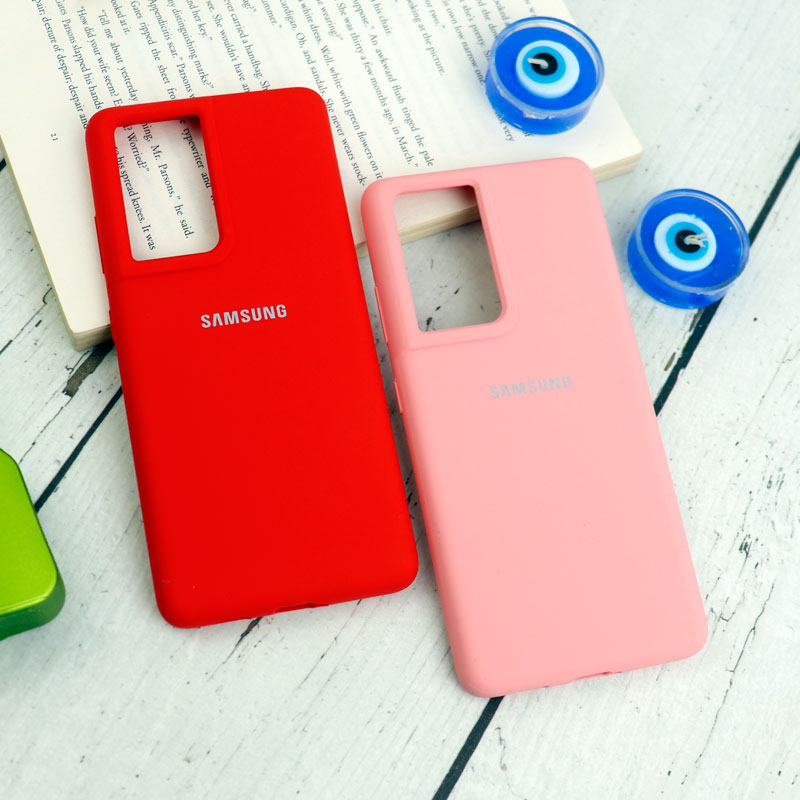 قاب سیلیکونی اصلی زیربسته سامسونگ Galaxy S21 Ultra