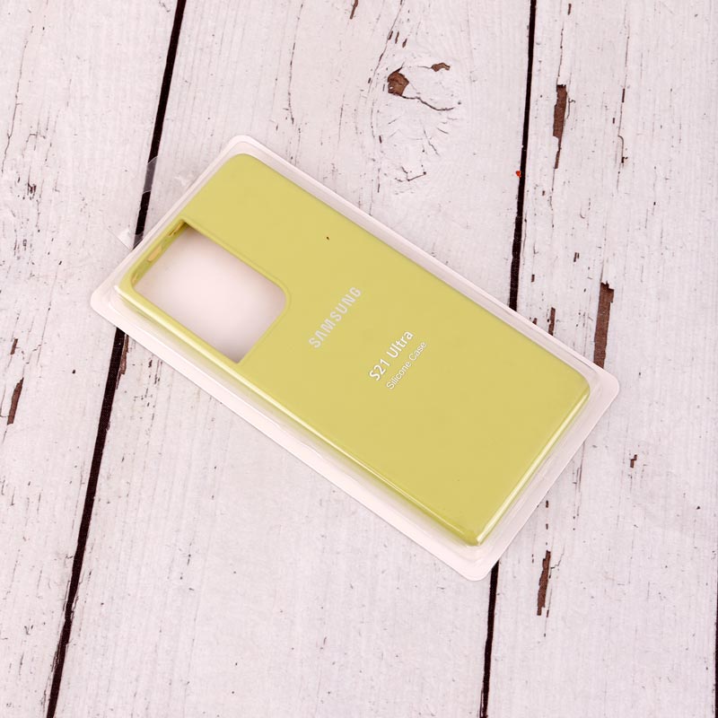 قاب سیلیکونی اصلی زیربسته سامسونگ Galaxy S21 Ultra