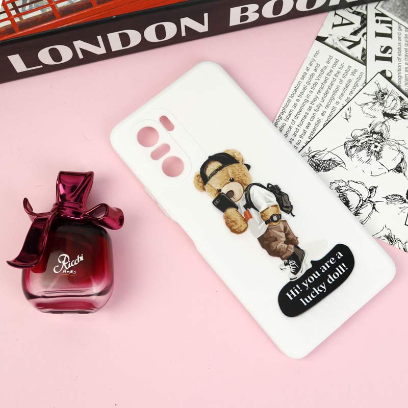 قاب طرحدار IMD 3D محافظ لنزدار Xiaomi Poco F3