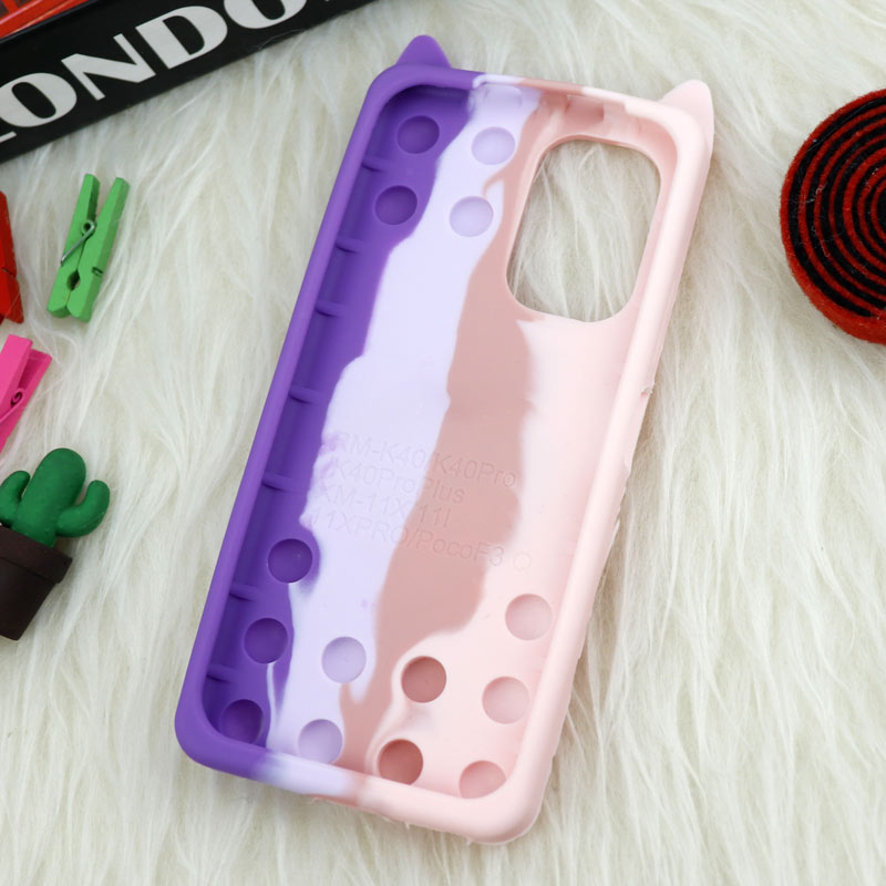 قاب اورجینال سیلیکونی آکواریومی Lucky Cat پاپیتی Xiaomi Poco F3