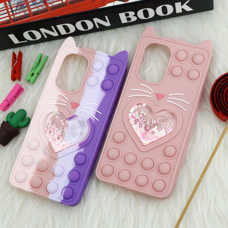 قاب اورجینال سیلیکونی آکواریومی Lucky Cat پاپیتی Xiaomi Poco F3