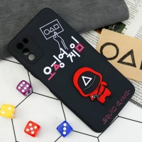 قاب سیلیکونی Squid Game محافظ لنزدار Xiaomi Poco M3