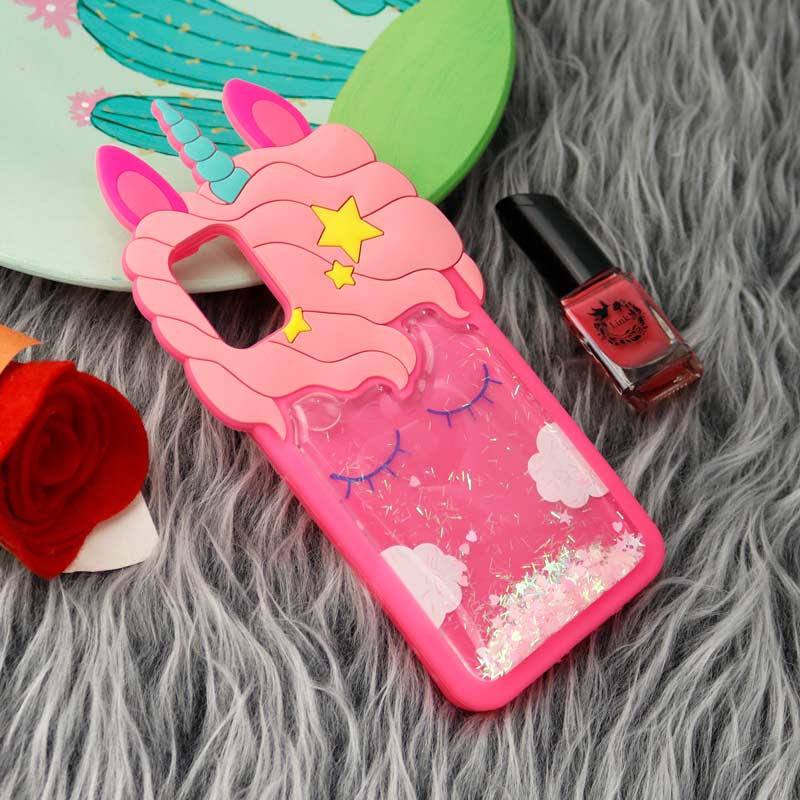 قاب سیلیکونی آکواریومی یونیکورن Xiaomi Poco M3