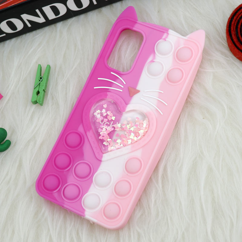 قاب اورجینال سیلیکونی آکواریومی Lucky Cat پاپیتی Xiaomi Poco M3 Pro