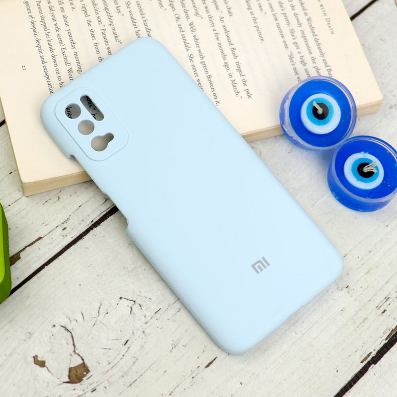 قاب سیلیکونی اصلی زیربسته شیائومی Poco M3 Pro محافظ لنزدار
