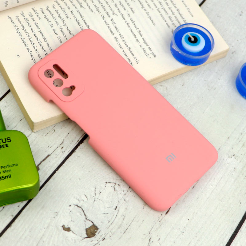 قاب سیلیکونی اصلی زیربسته شیائومی Poco M3 Pro محافظ لنزدار