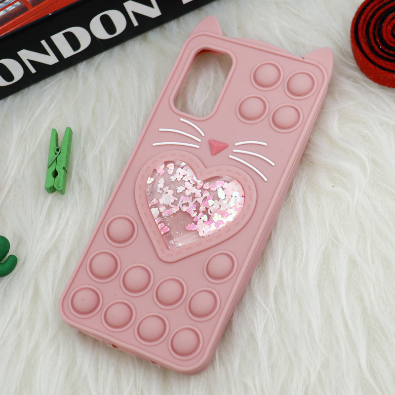 قاب اورجینال سیلیکونی آکواریومی Lucky Cat پاپیتی Xiaomi Poco M3 Pro