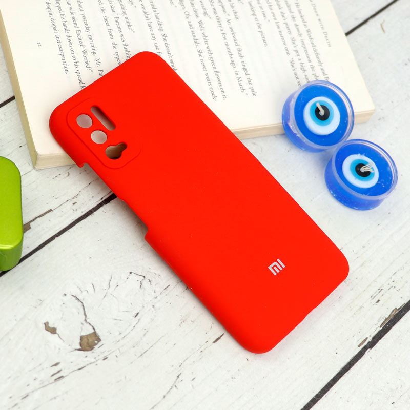 قاب سیلیکونی اصلی زیربسته شیائومی Poco M3 Pro محافظ لنزدار