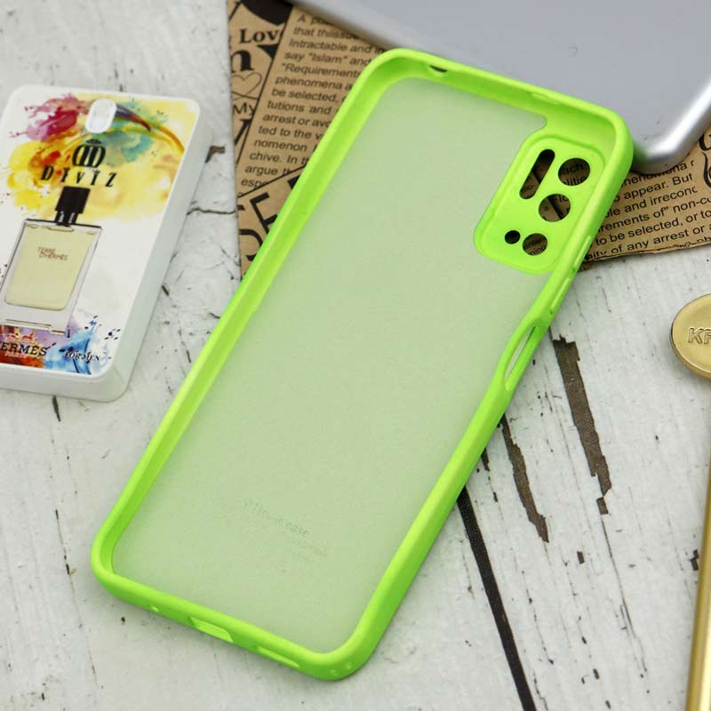 قاب سیلیکونی کبریتی محافظ لنزدار کشویی Xiaomi Poco M3 Pro